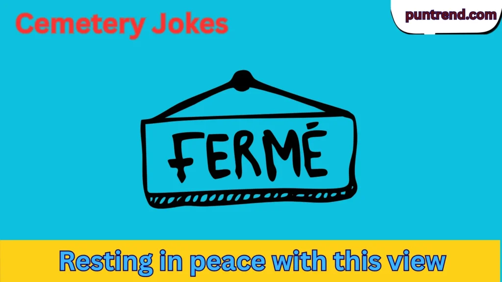 Cemetery Jokes