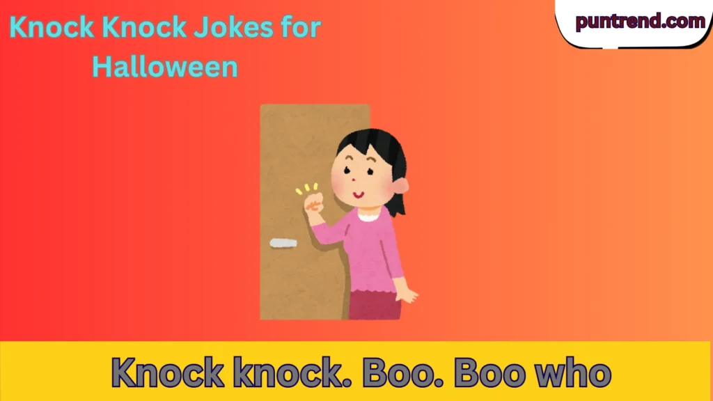 Knock Knock Jokes for Halloween